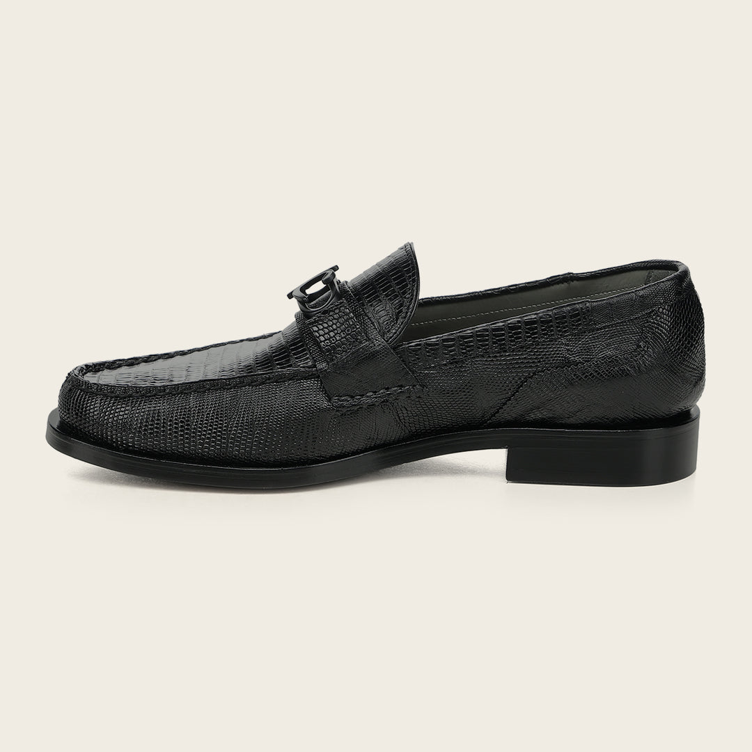 Zapato de vestir loafer "Franco Cuadra Signature" en piel genuina de lizard para caballero