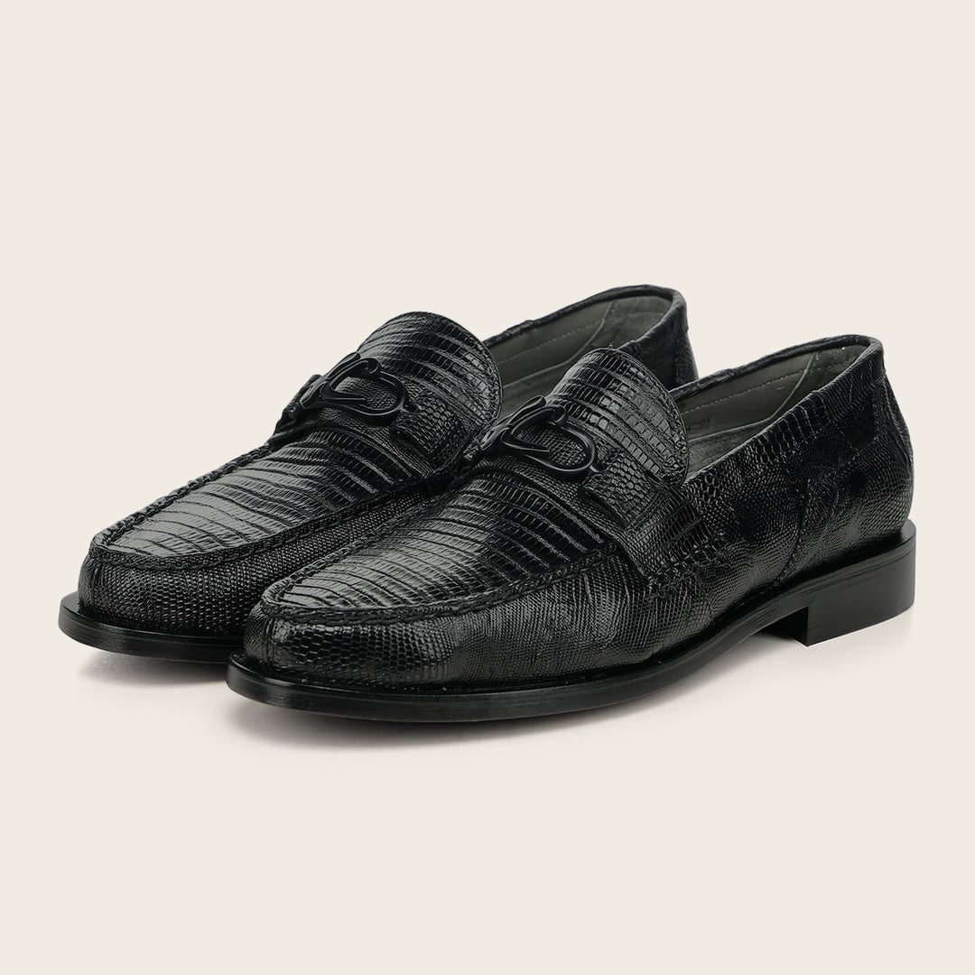 Zapato de vestir loafer "Franco Cuadra Signature" en piel genuina de lizard para caballero