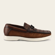 Loafer en piel genuina de nilóticus para caballero Zapatos 