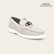 Loafer en piel genuina de nilóticus para caballero Zapatos 