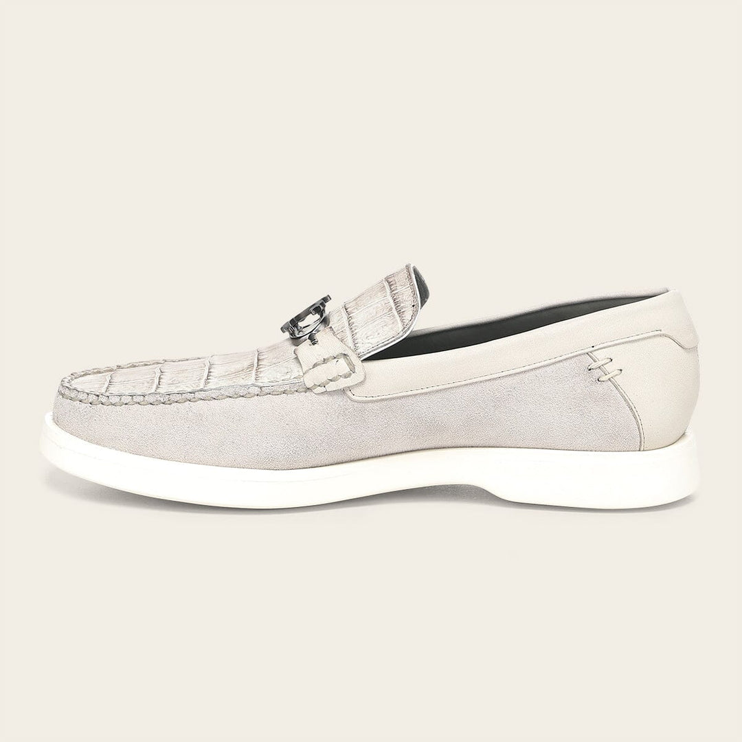 Loafer en piel genuina de nilóticus para caballero Zapatos 