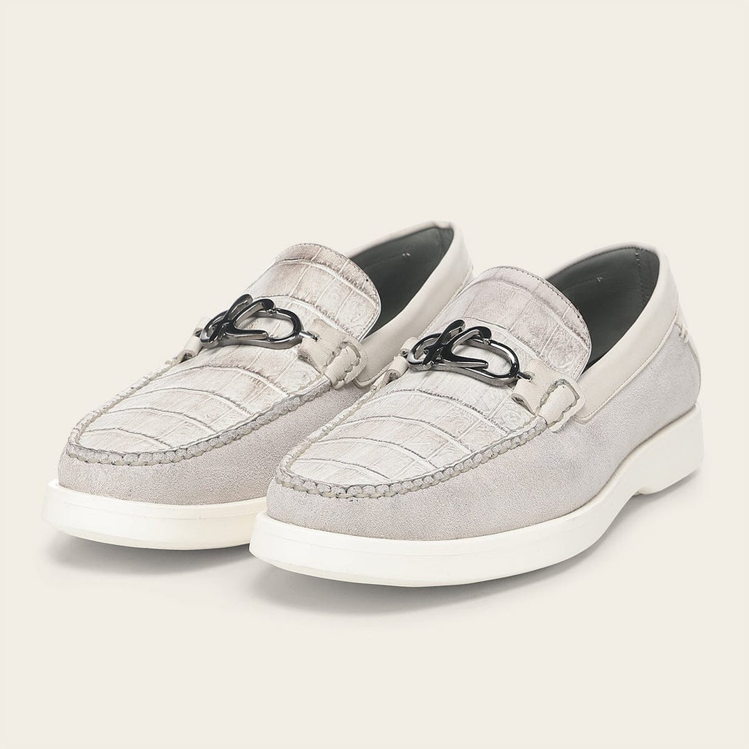 Loafer en piel genuina de nilóticus para caballero Zapatos 