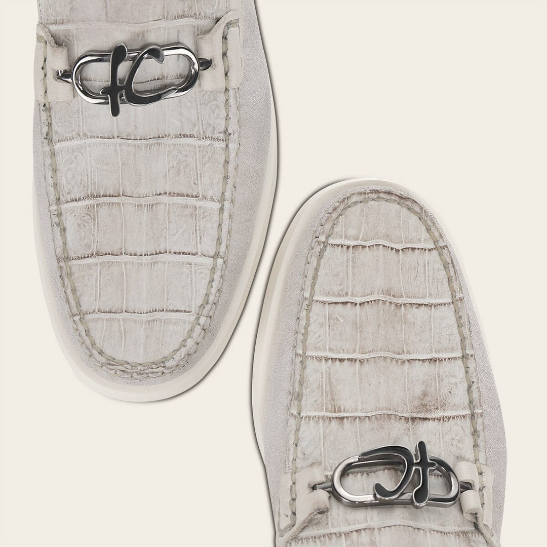 Loafer en piel genuina de nilóticus para caballero Zapatos 