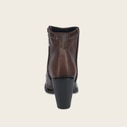 Botín casual en piel genuina para dama Botas y Botines 