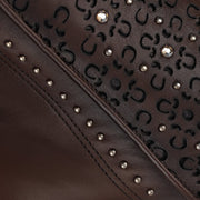 Botín casual en piel genuina para dama Botas y Botines 