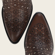 Botín casual en piel genuina para dama Botas y Botines 