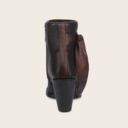 Botín casual en piel genuina para dama Botas y Botines 