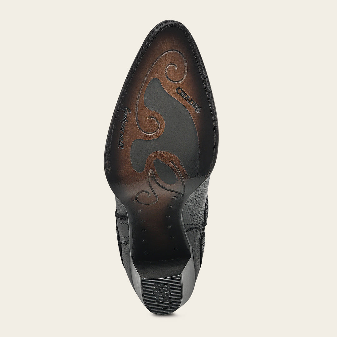 Bota casual en piel genuina para dama