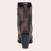 Botín casual en piel genuina para dama Botas y Botines 