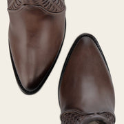 Botín casual en piel genuina para dama Botas y Botines 