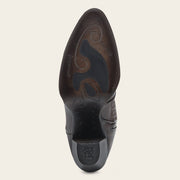 Botín casual en piel genuina para dama Botas y Botines 