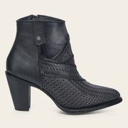 Botín casual en piel genuina para dama Botas y Botines 