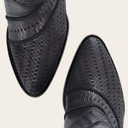 Botín casual en piel genuina para dama Botas y Botines 