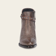 Botín en piel genuina de carunga para dama Botas y Botines 