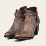 Botín en piel genuina de carunga para dama Botas y Botines 