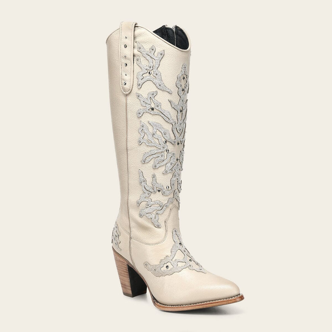 Bota casual en piel genuina para dama Botas y Botines 