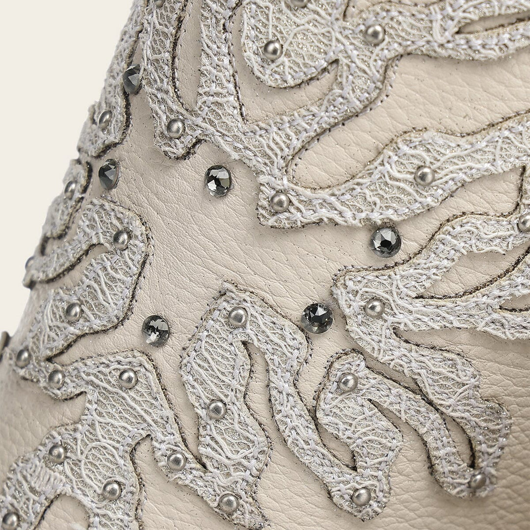 Bota casual en piel genuina para dama Botas y Botines 