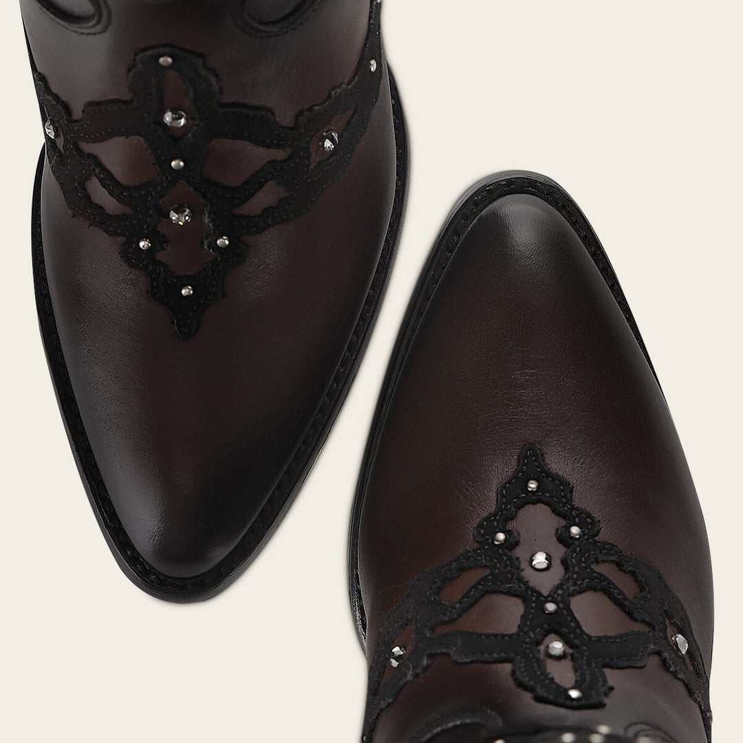 Bota casual en piel genuina para dama Botas y Botines 