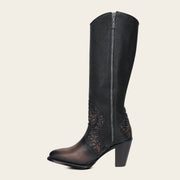 Bota casual en piel genuina para dama Botas y Botines 