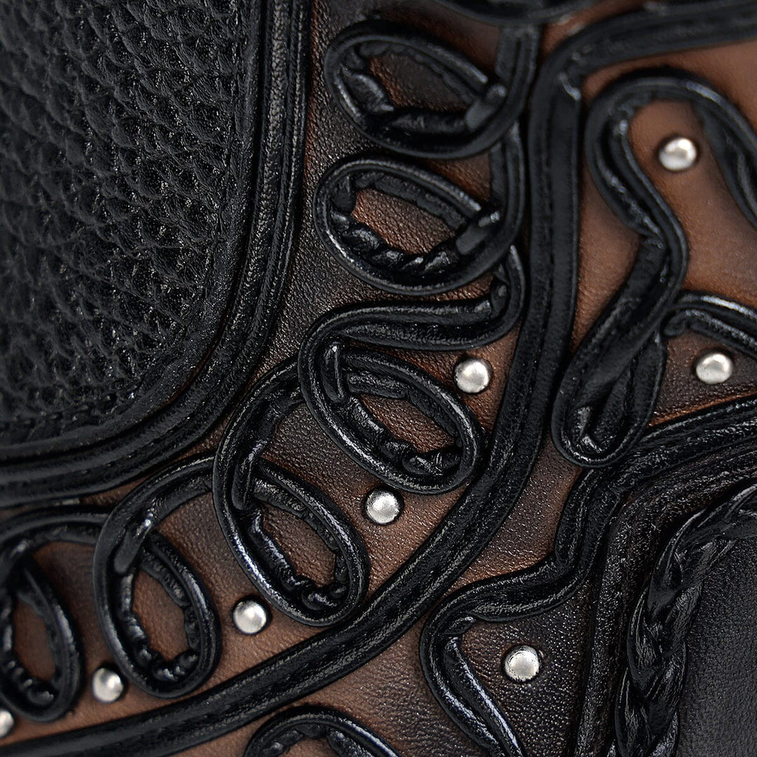 Bota casual en piel genuina para dama Botas y Botines 