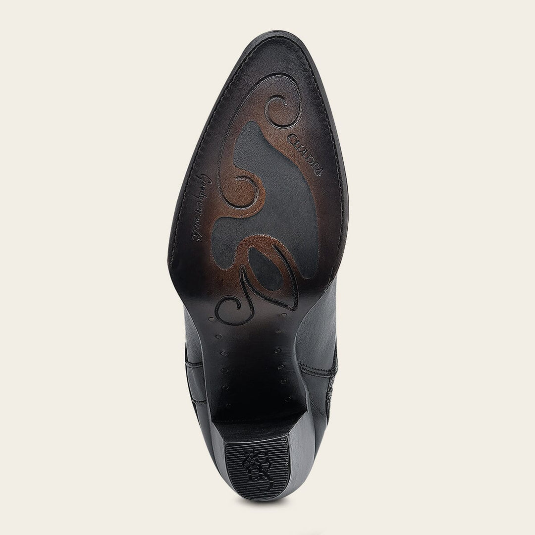 Bota casual en piel genuina para dama Botas y Botines 