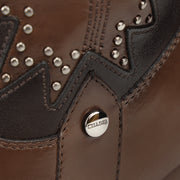 Bota tradicional en piel genuina de becerro para dama