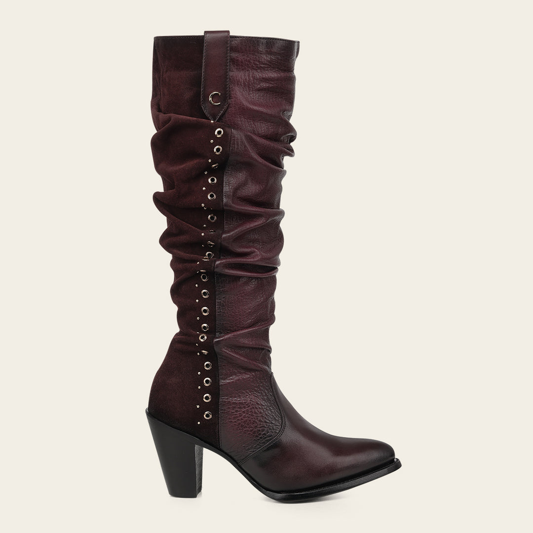 Bota casual para dama en piel genuina de bovino