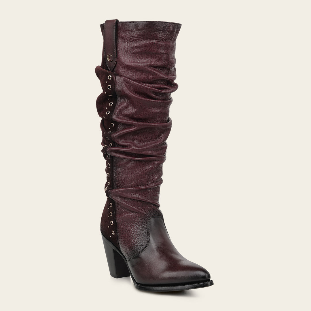 Bota casual para dama en piel genuina de bovino