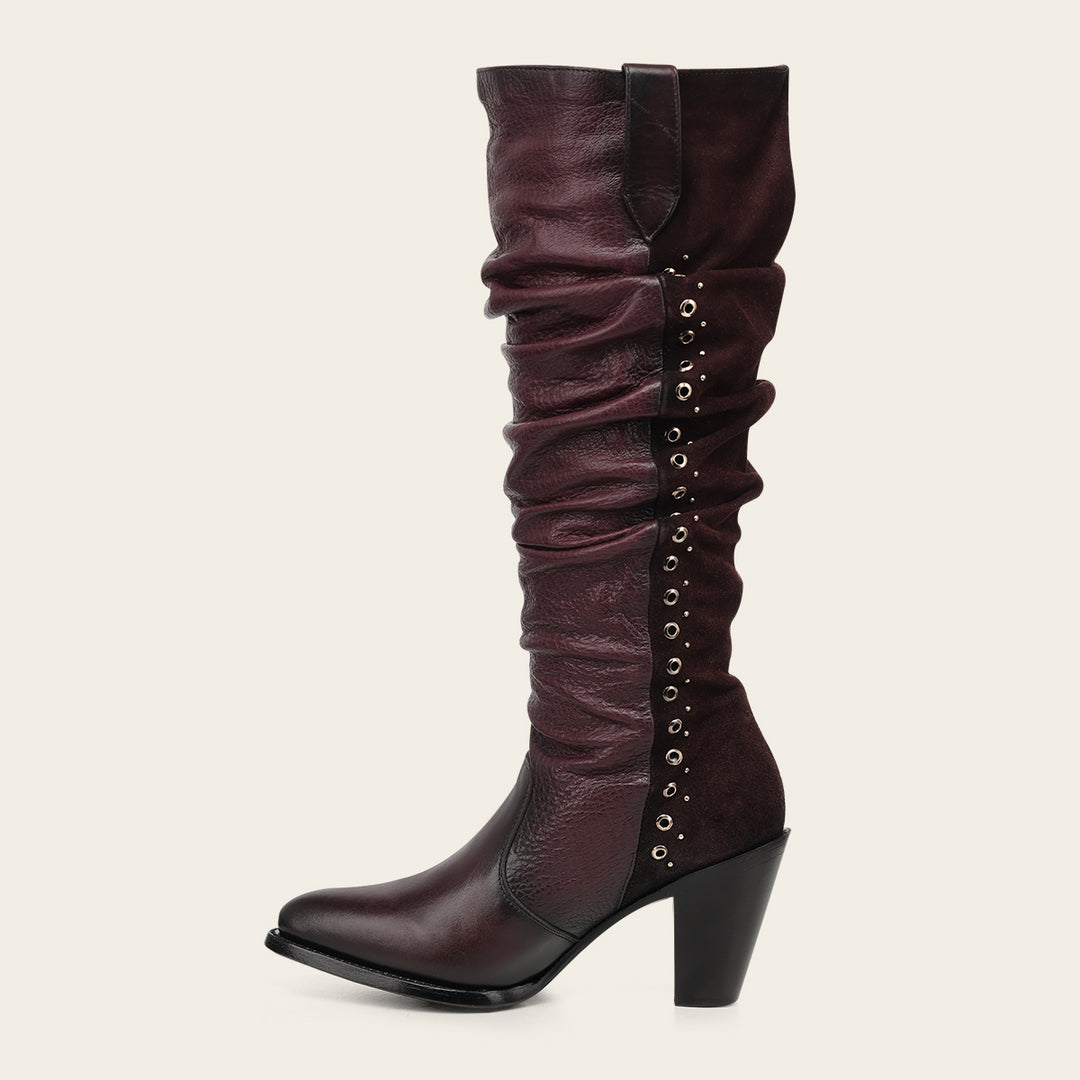 Bota casual para dama en piel genuina de bovino