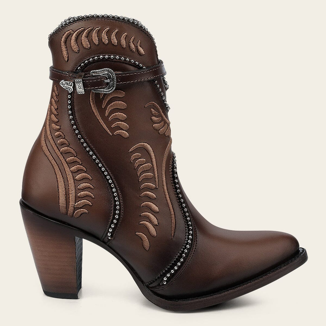 Botín tradicional en piel genuina para dama – Cuadra México