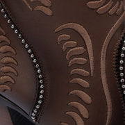 Botín tradicional en piel genuina para dama Botas y Botines 