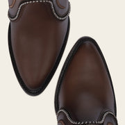 Botín tradicional en piel genuina para dama Botas y Botines 