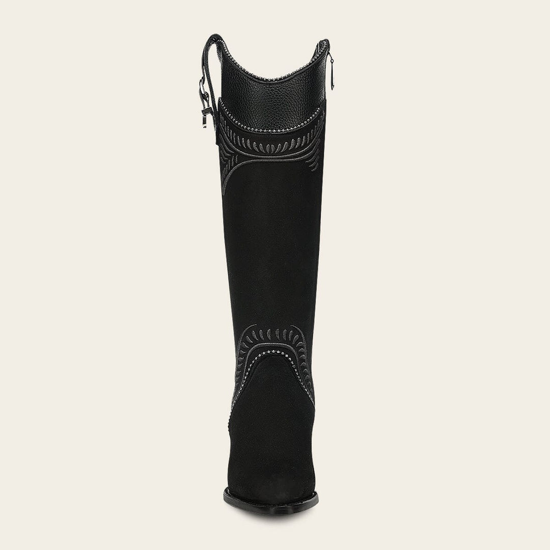 Bota en piel genuina para dama Botas y Botines 