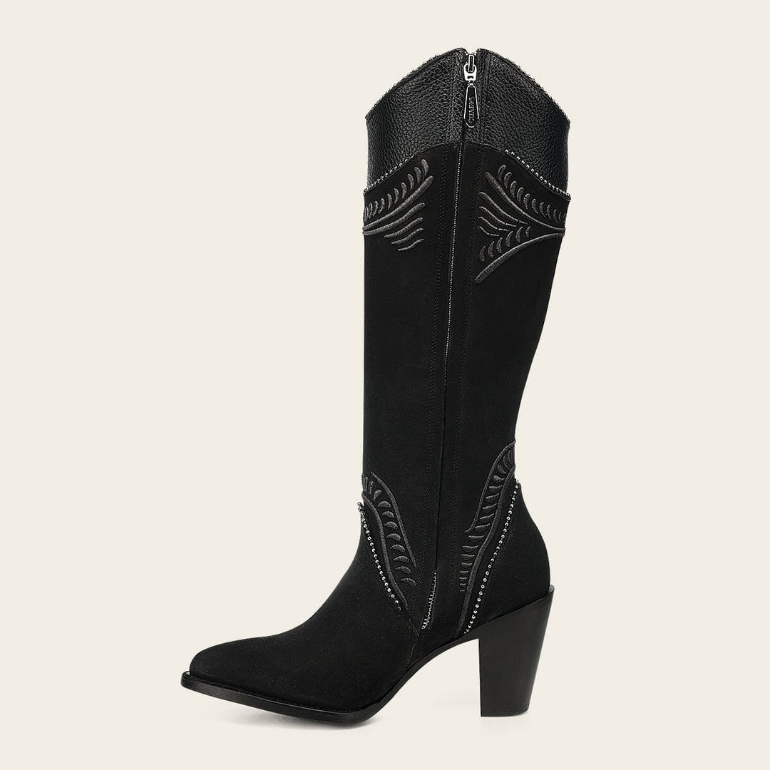 Bota en piel genuina para dama Botas y Botines 