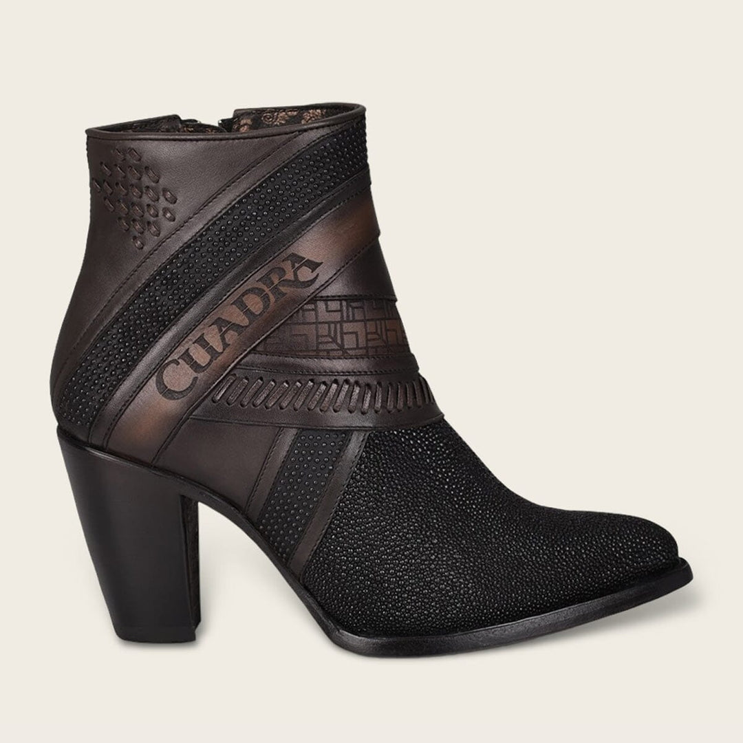 Botas Mantarraya Botín tradicional en piel genuina de mantarraya – Cuadra México