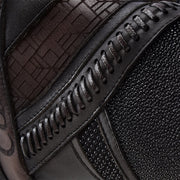 Botín tradicional en piel genuina de mantarraya Botas y Botines 