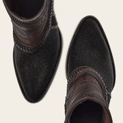 Botín tradicional en piel genuina de mantarraya Botas y Botines 