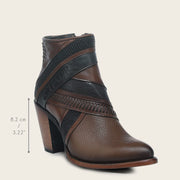 Botín tradicional para dama en piel genuina Botas y Botines 