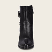 Botín de vestir en piel genuina de venado para dama Botas y Botines 