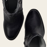 Botín de vestir en piel genuina de venado para dama Botas y Botines 