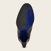 Botín de vestir en piel genuina de venado para dama Botas y Botines 