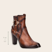 Botín de vestir para dama en piel genuina de venado Botas y Botines 