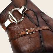 Botín de vestir para dama en piel genuina de venado Botas y Botines 