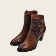 Botín de vestir para dama en piel genuina de venado Botas y Botines 