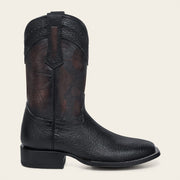 Bota rodeo en piel genuina de bisonte para caballero Botas y Botines 