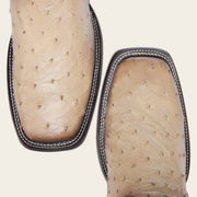 Bota tradicional Orígenes en piel genuina de avestruz para caballero Botas y Botines 