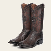 Bota tradicional Orígenes en piel genuina de avestruz para caballero Botas y Botines 