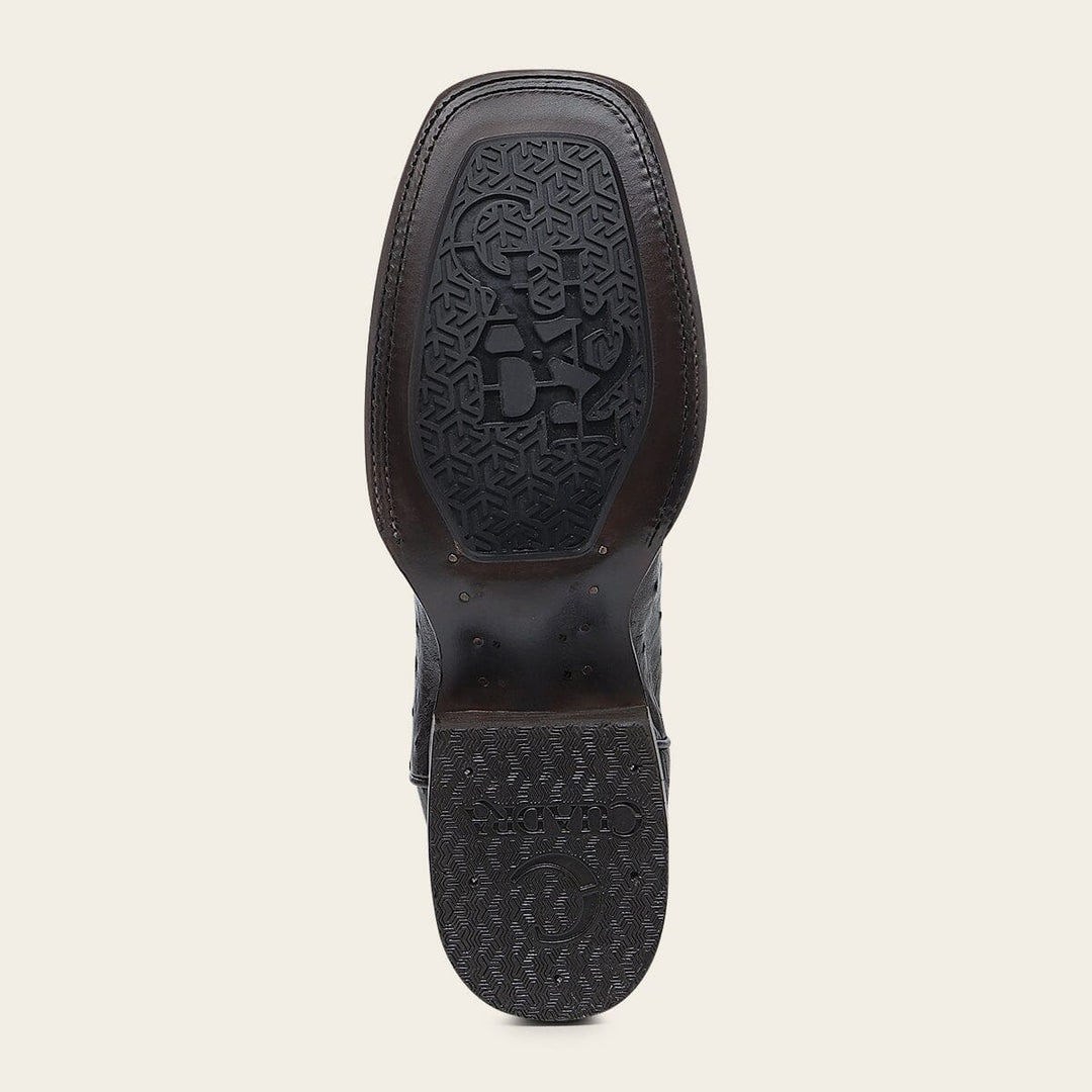 Bota tradicional Orígenes en piel genuina de avestruz para caballero Botas y Botines 