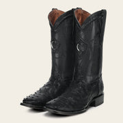 Bota tradicional Orígenes en piel genuina de avestruz para caballero Botas y Botines 