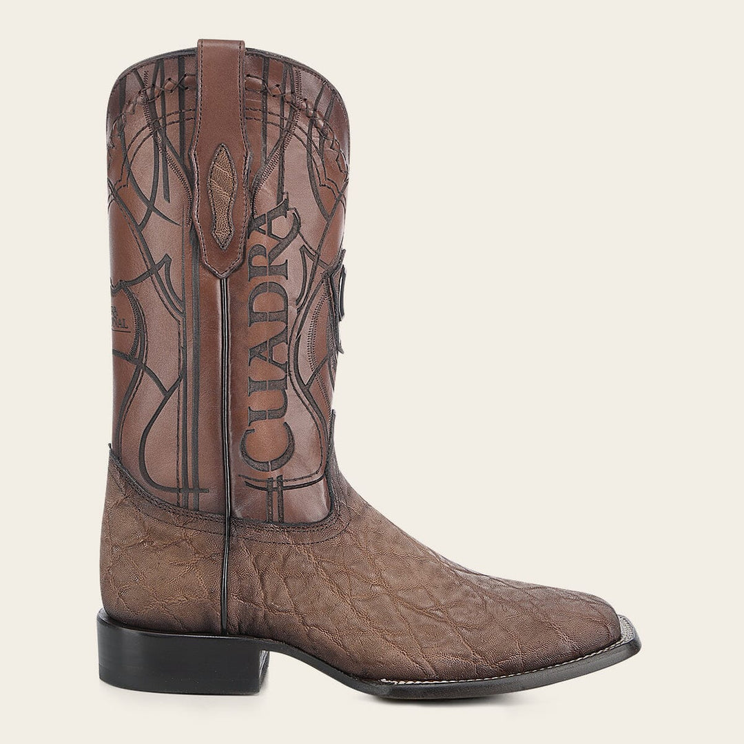 Bota tradicional Orígenes en piel genuina de elefante para caballero Botas y Botines 